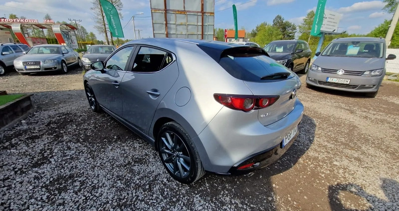 Mazda 3 cena 73900 przebieg: 59000, rok produkcji 2019 z Pakość małe 436